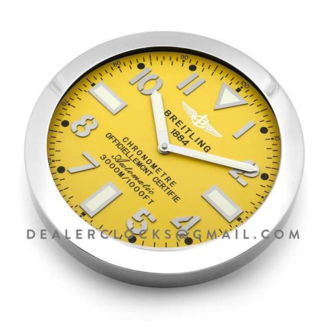 breitling clock wall